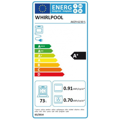 WHIRLPOOL AKZ9 6230 S